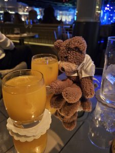 Are these both for me. Hang on - that is not Orange juice...