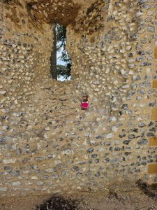 Tedwina is stuck climbing the wall