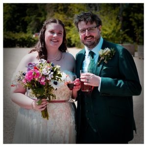 Matthew and Hannah - the latest Mr and Mrs Brunton