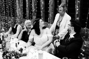 The top table after dinner