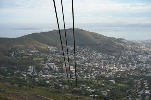 On the cable car